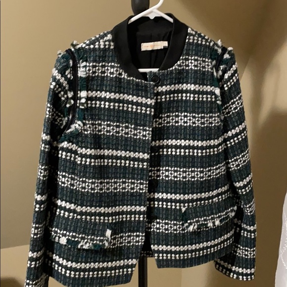 Jackets & Blazers - Tory Burch bomber/blazer